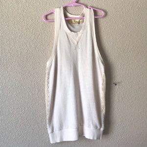 Sweater like tank top